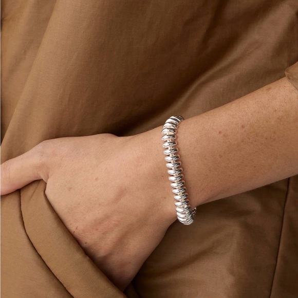 Jenny Bird Silver Sofia Bracelet, 6” - Picture 5 of 7